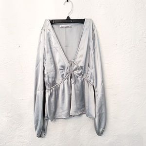 Abercrombie & Fitch light Sage Green top (Small)